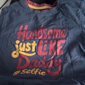 Kids Blue Graphic Tee